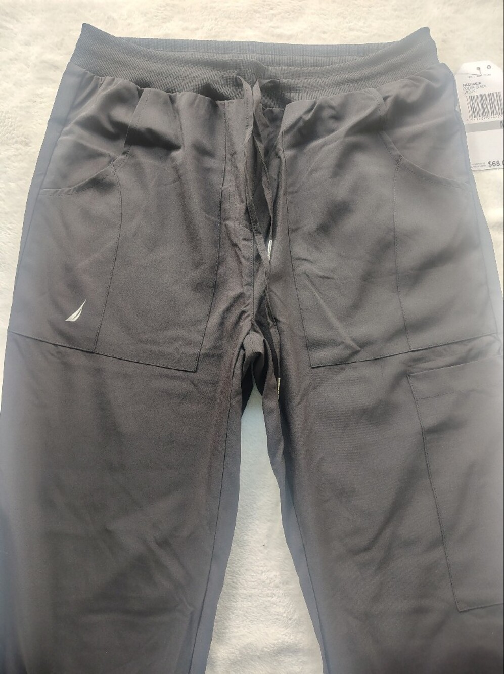 Nautica Black Scub Pants